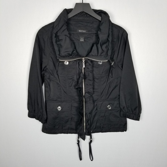 White House Black Market Jacket - Black-Size 6 - Picture 2 of 8